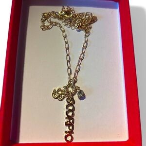 Scorpio necklace